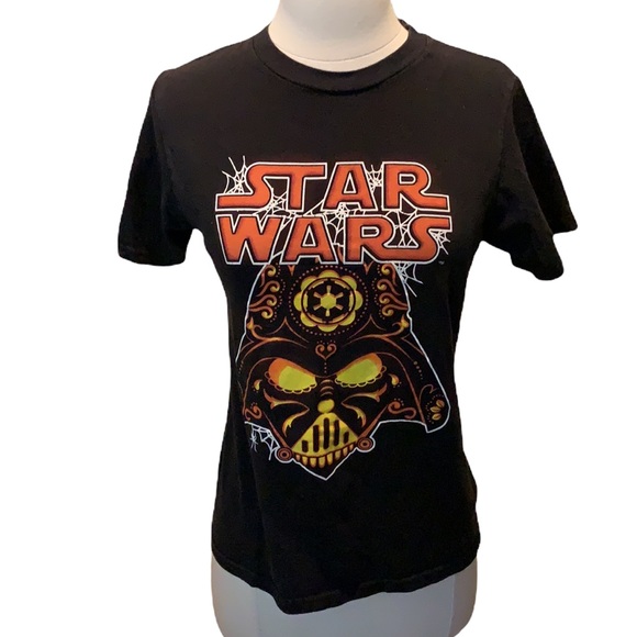 Star Wars Tops - Star Wars Darth Vader Black Tshirt